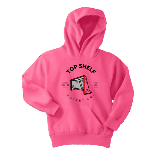 unisex Top shelf hockey hot pink