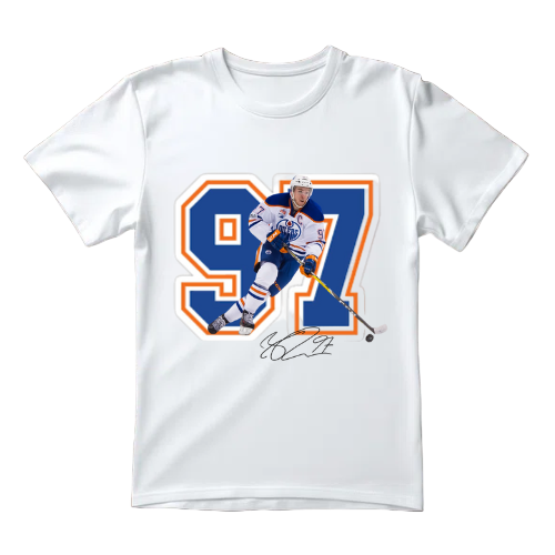 Top shelf hockey Mcdavid tee shirt