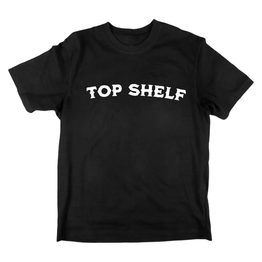 Top shelf old fashion black shirt