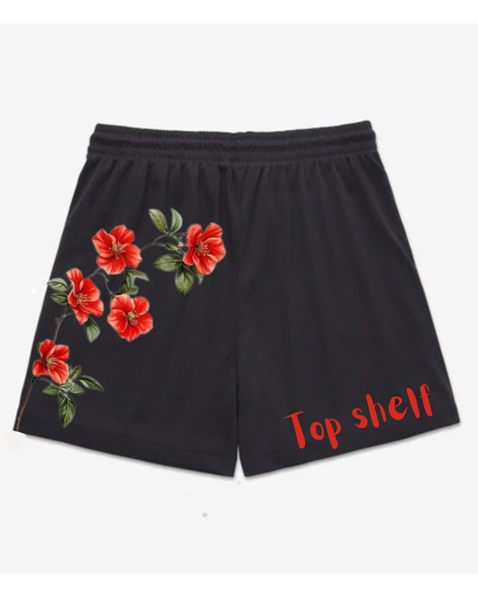 Top shelf flower shorts