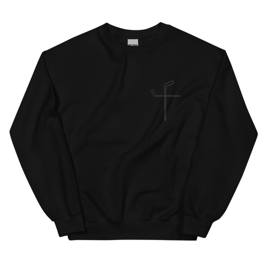 Top shelf crew neck cross